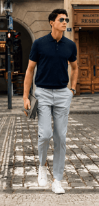 100% Merino Wool Short‑Sleeve Knit T‑Shirt