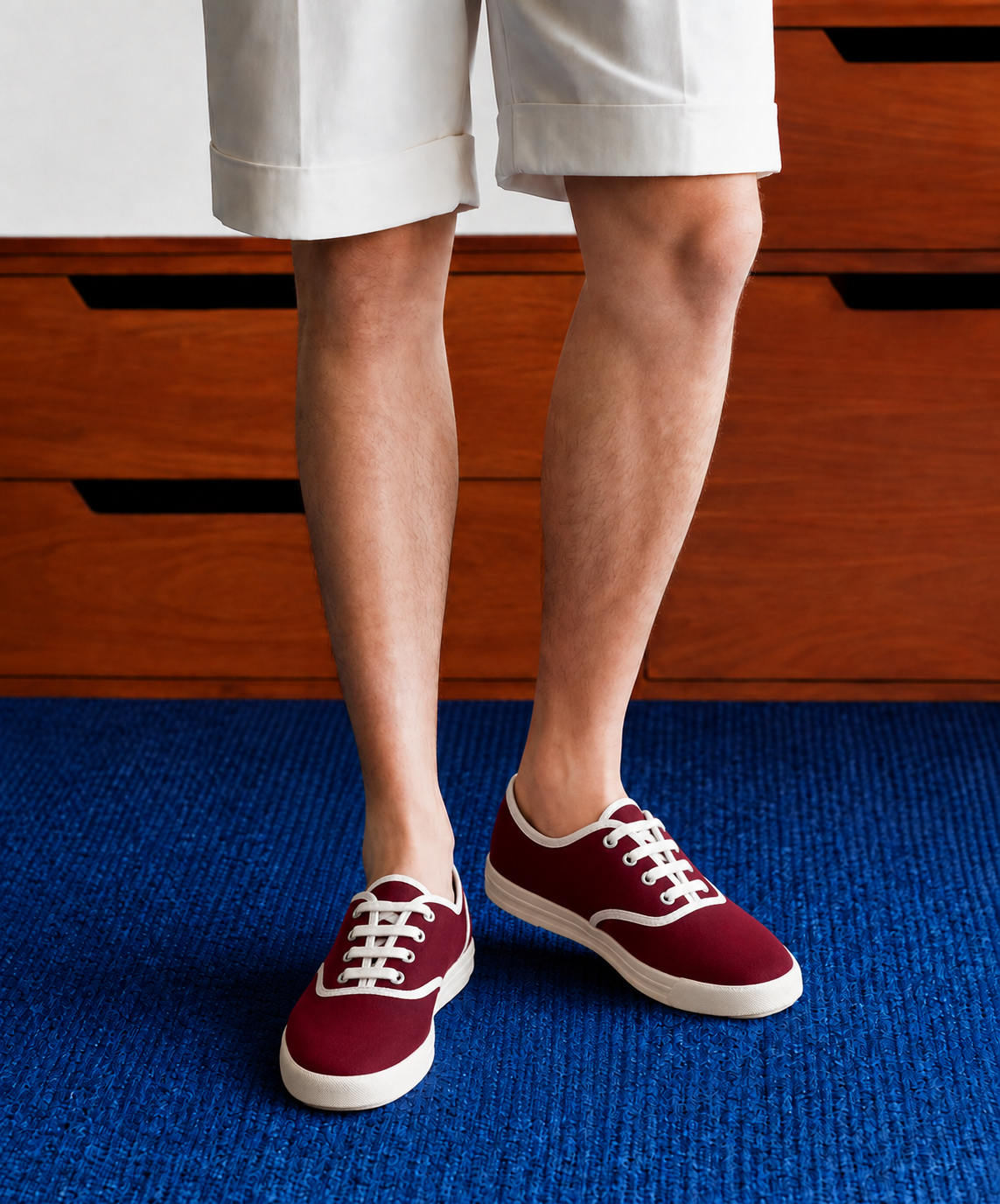 Minimal Suede Sneakers