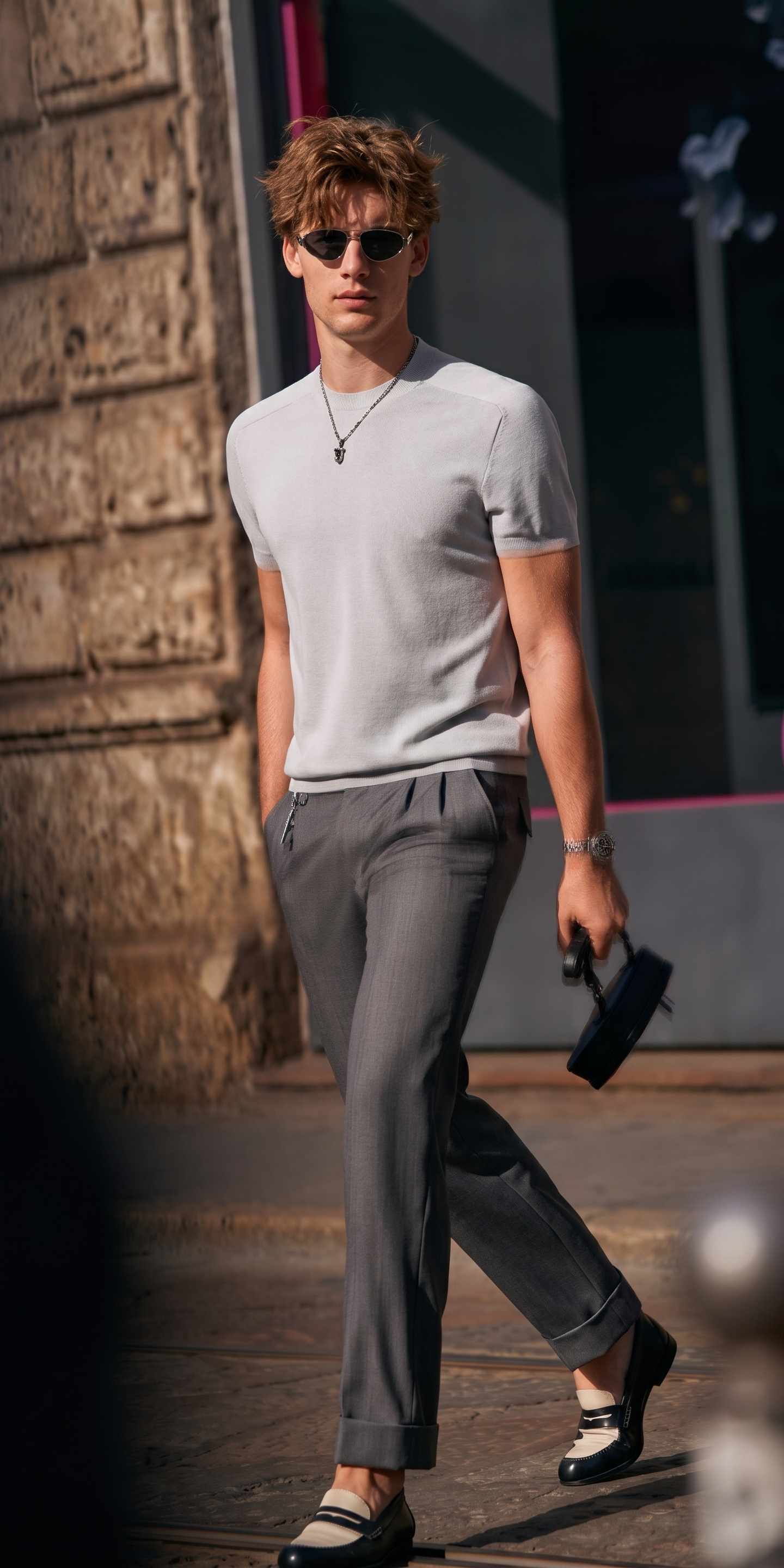 Quiet Luxury Urban Crew Neck T-Shirt