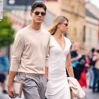 Slim Fit All-Season Basic Wool Sweater