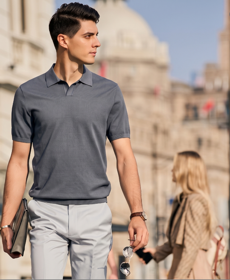 Tailored Minimalist Urban Polo