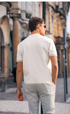 Minimal Textured Quiet Luxury Urban T-Shirt