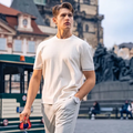 Minimal Textured Quiet Luxury Urban T-Shirt