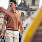 Soft Knit Fabric High-End Daily Casual Merino Wool polo