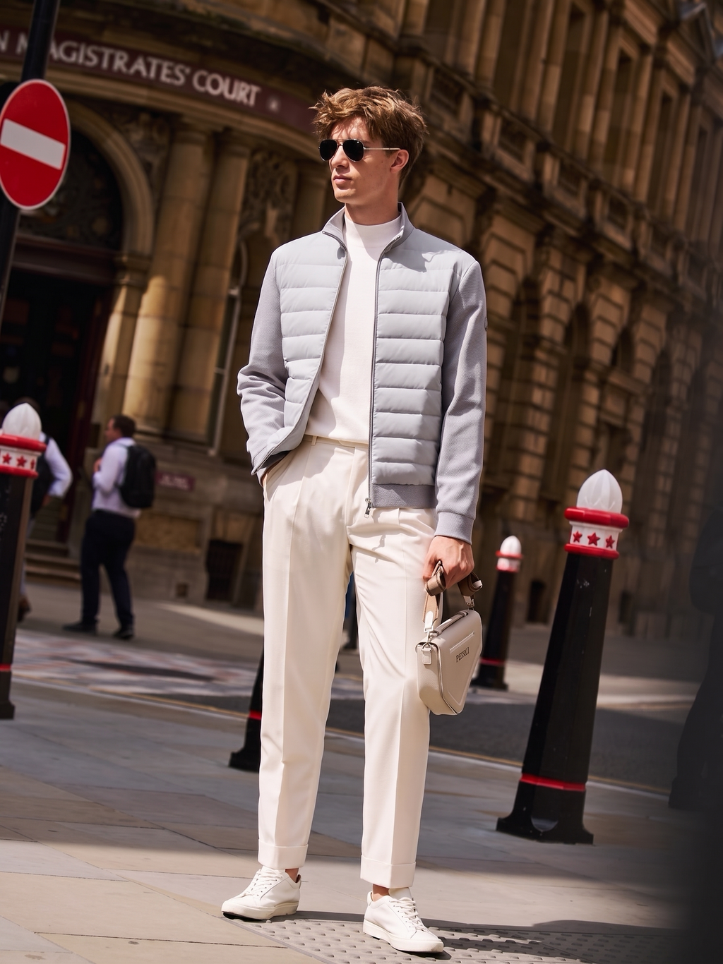 Rib Cuff Soft Windproof Down Blouson