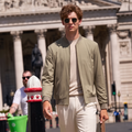 Classic Bomber Style Multi-Match Light Business Jacket