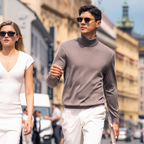 Turtleneck Soft Wool Sweater