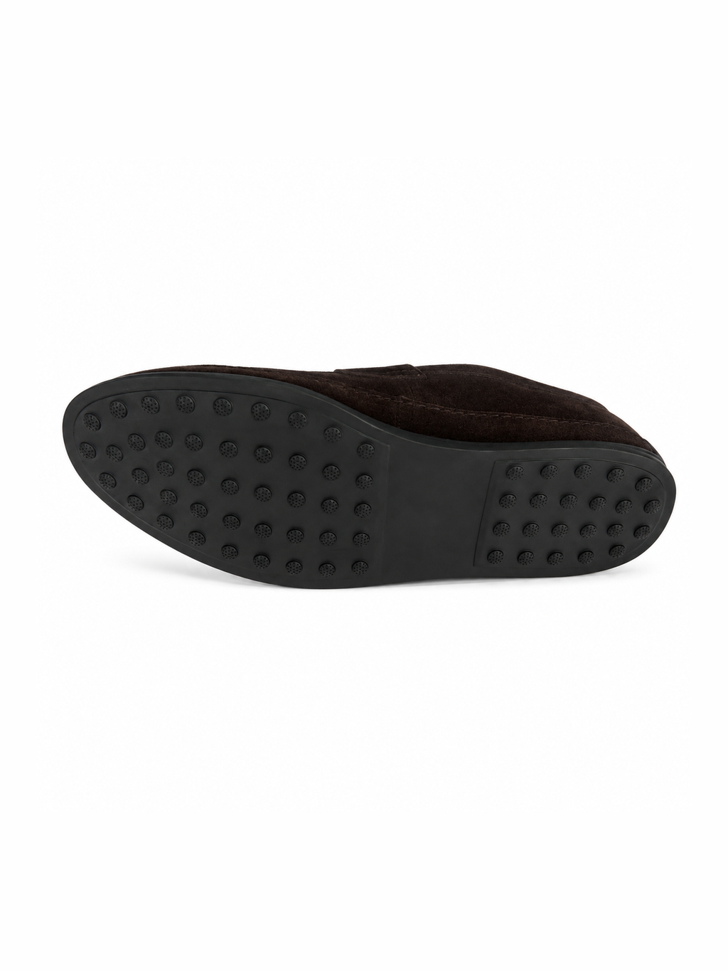 Mocassins en daim à pampilles