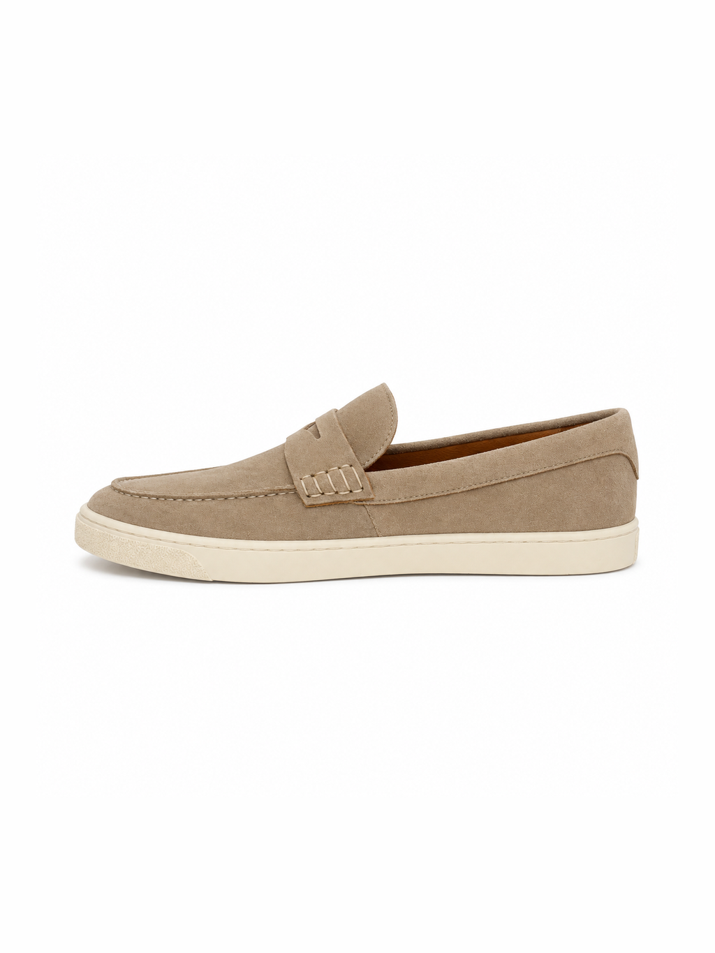 Suede Penny Loafers
