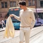 V-Neck Fine Wool Sweater