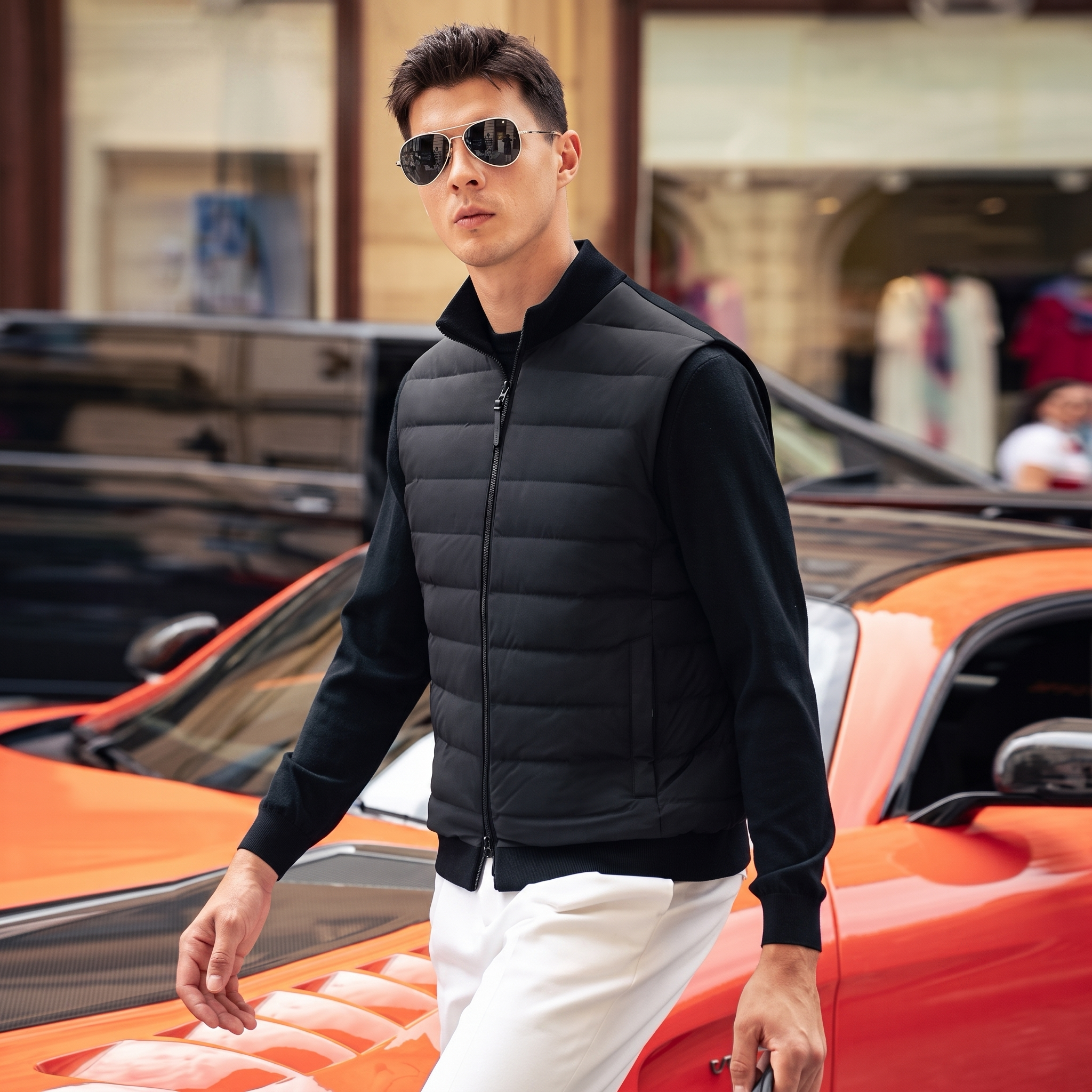 Windproof Warm All-Season Layering Down Vest