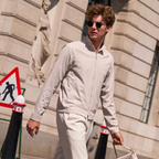 Clean Cut Stand Collar All-Match Light Business Jacket
