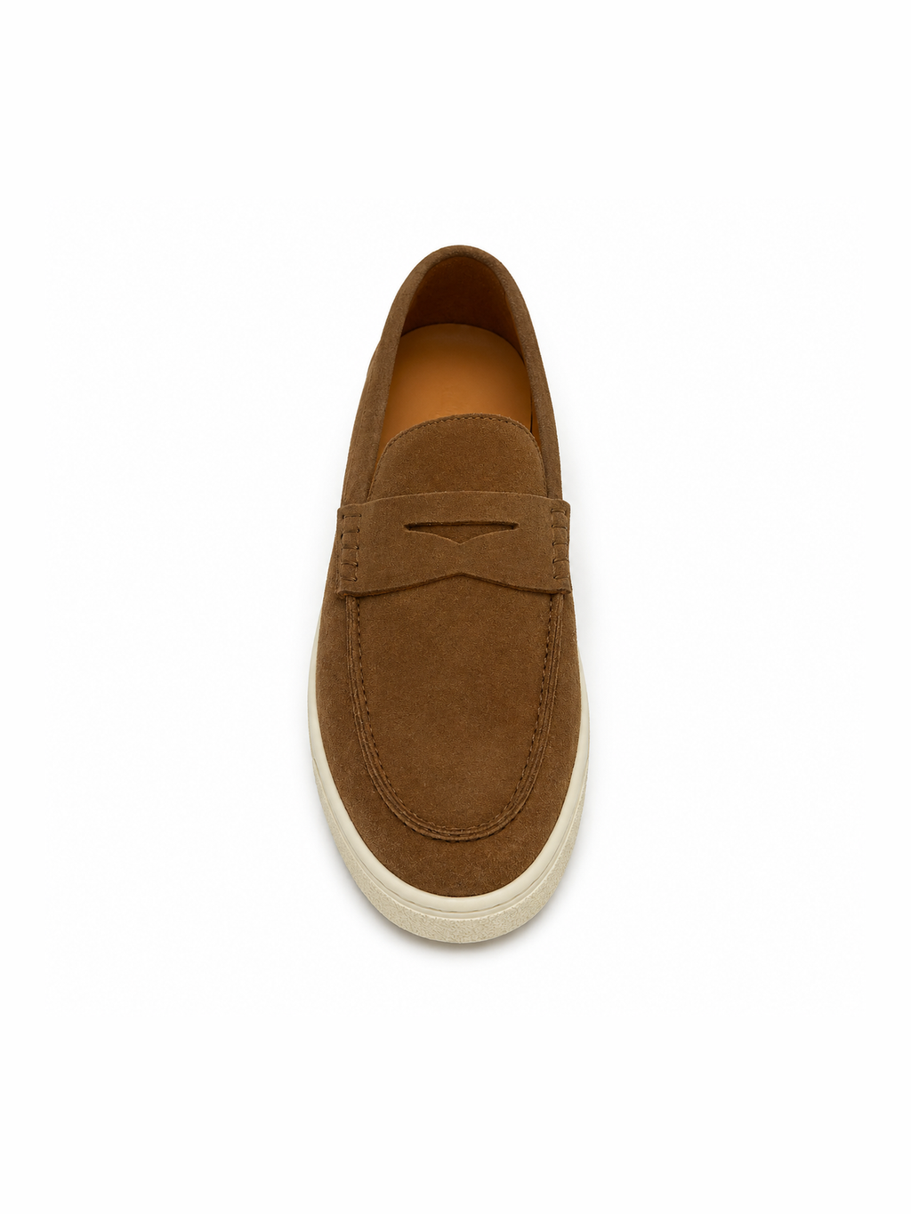 Suede Penny Loafers