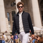 Rib Cuff Soft Windproof Down Blouson