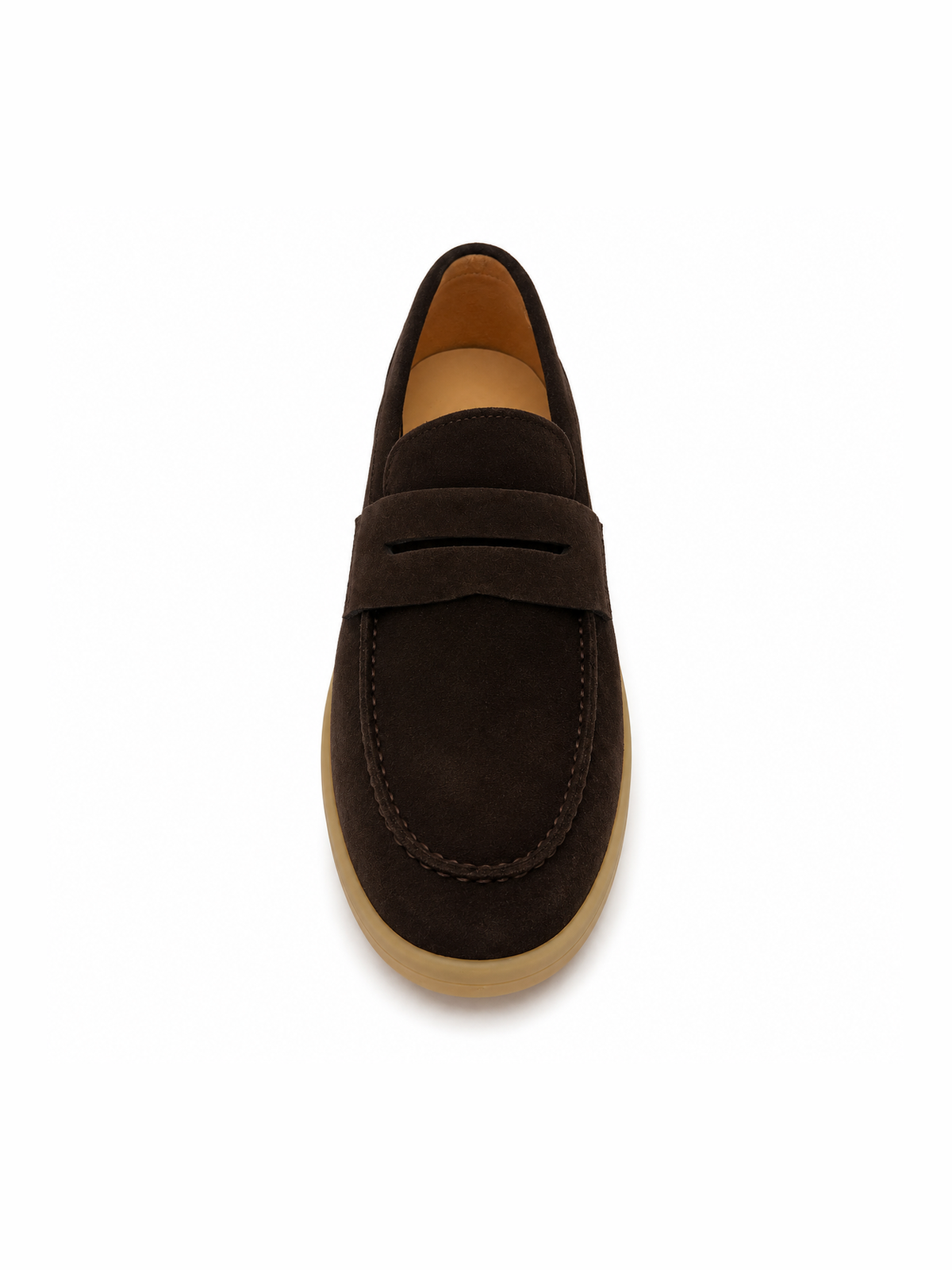 Elevated Suede Penny Loafers