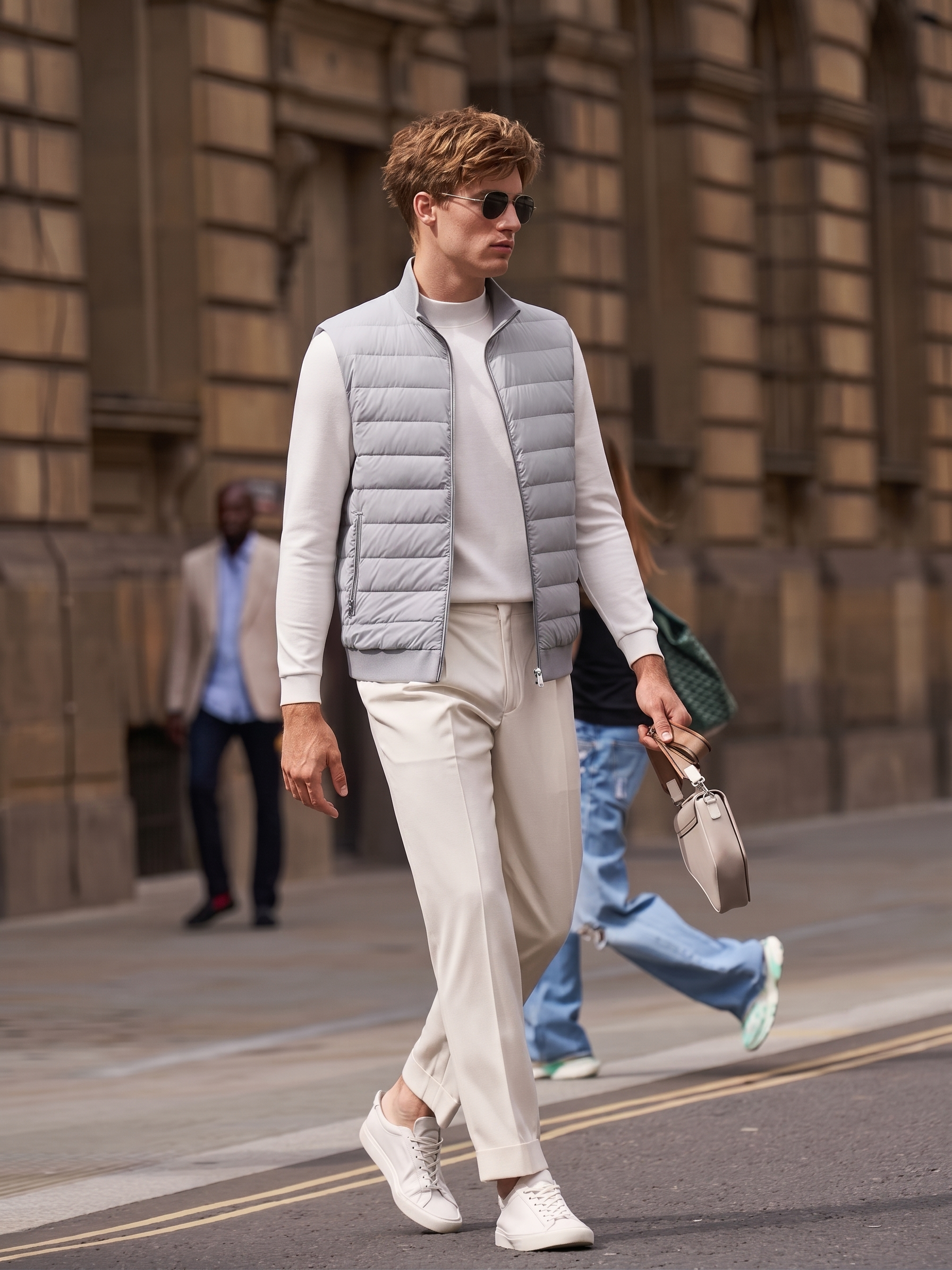 Windproof Slim Layering Down Outerwear