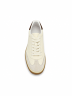 Contrast Suede Sneakers