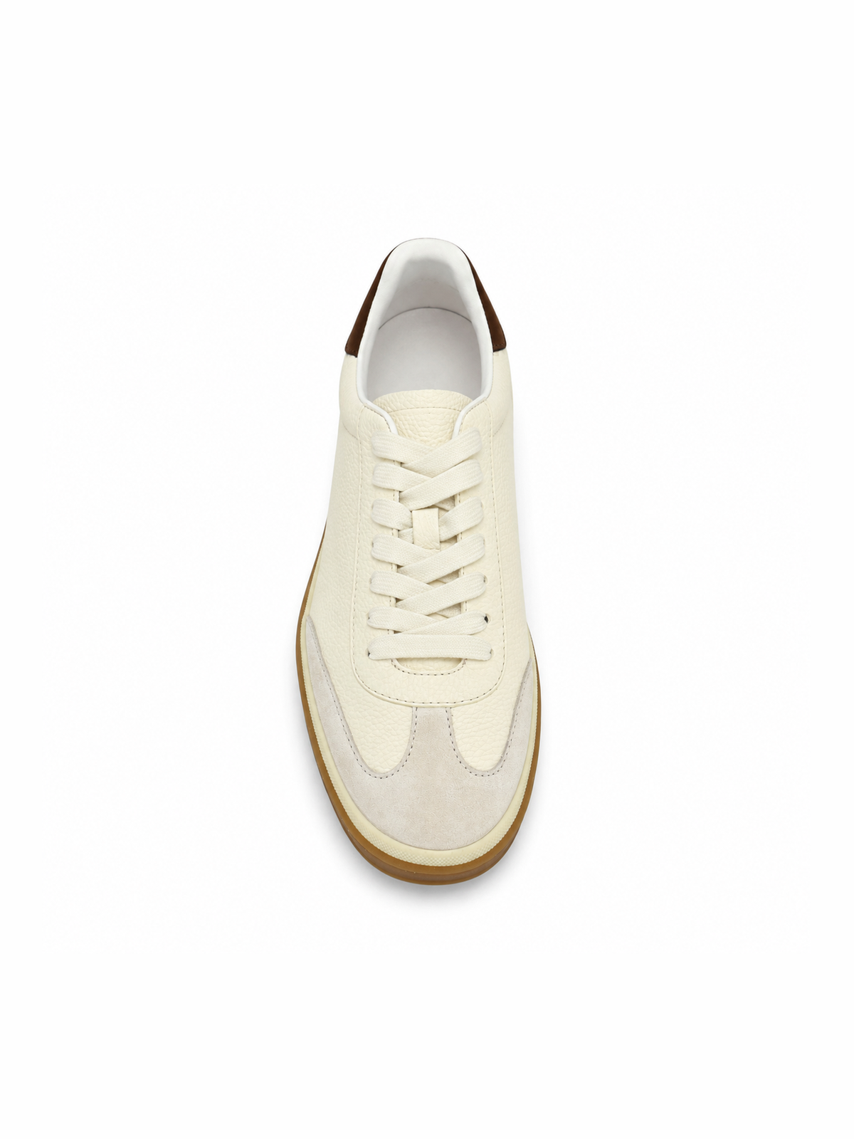 Contrast Suede Sneakers