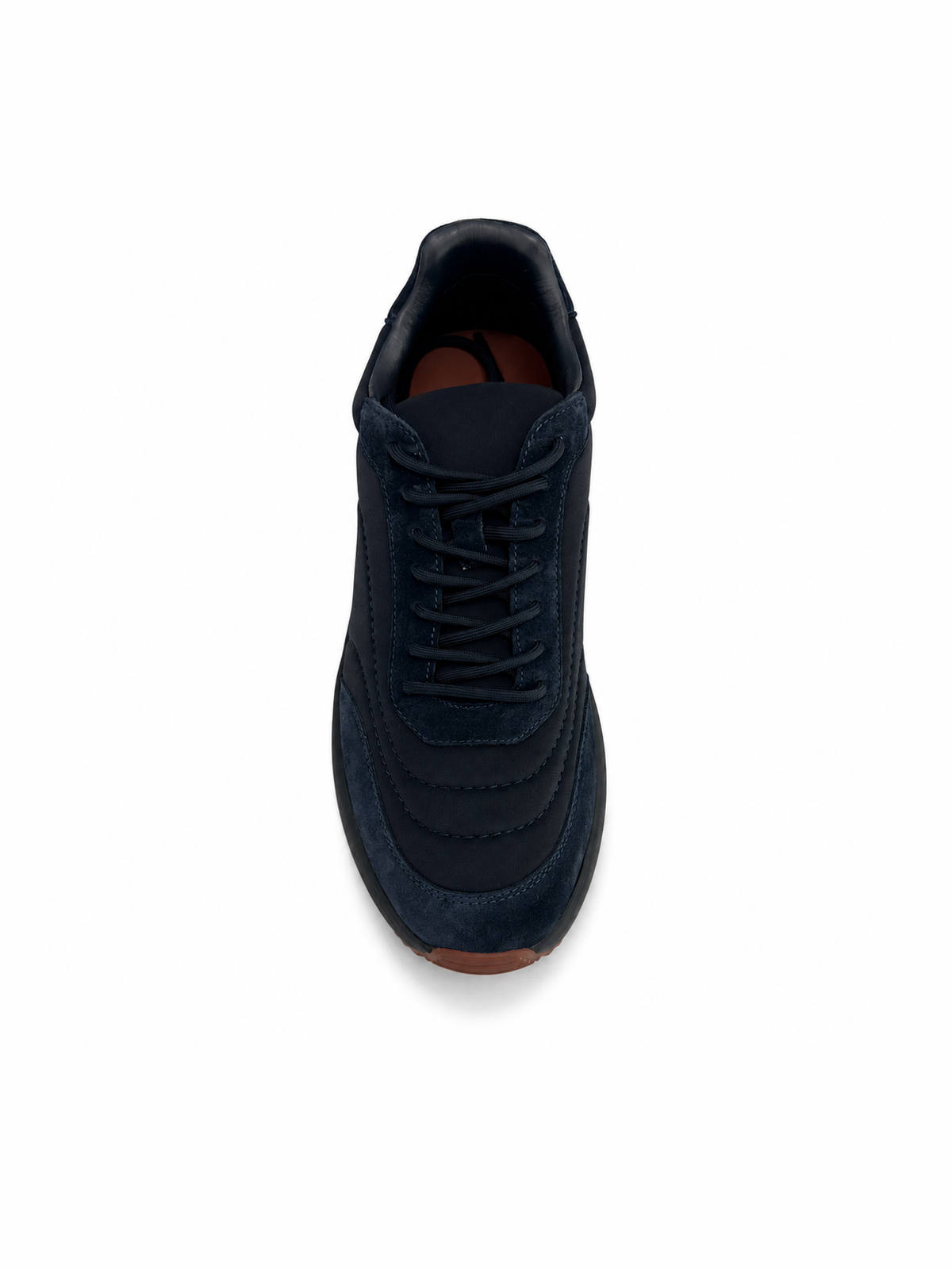 Kontrast-Wildleder-Sneaker