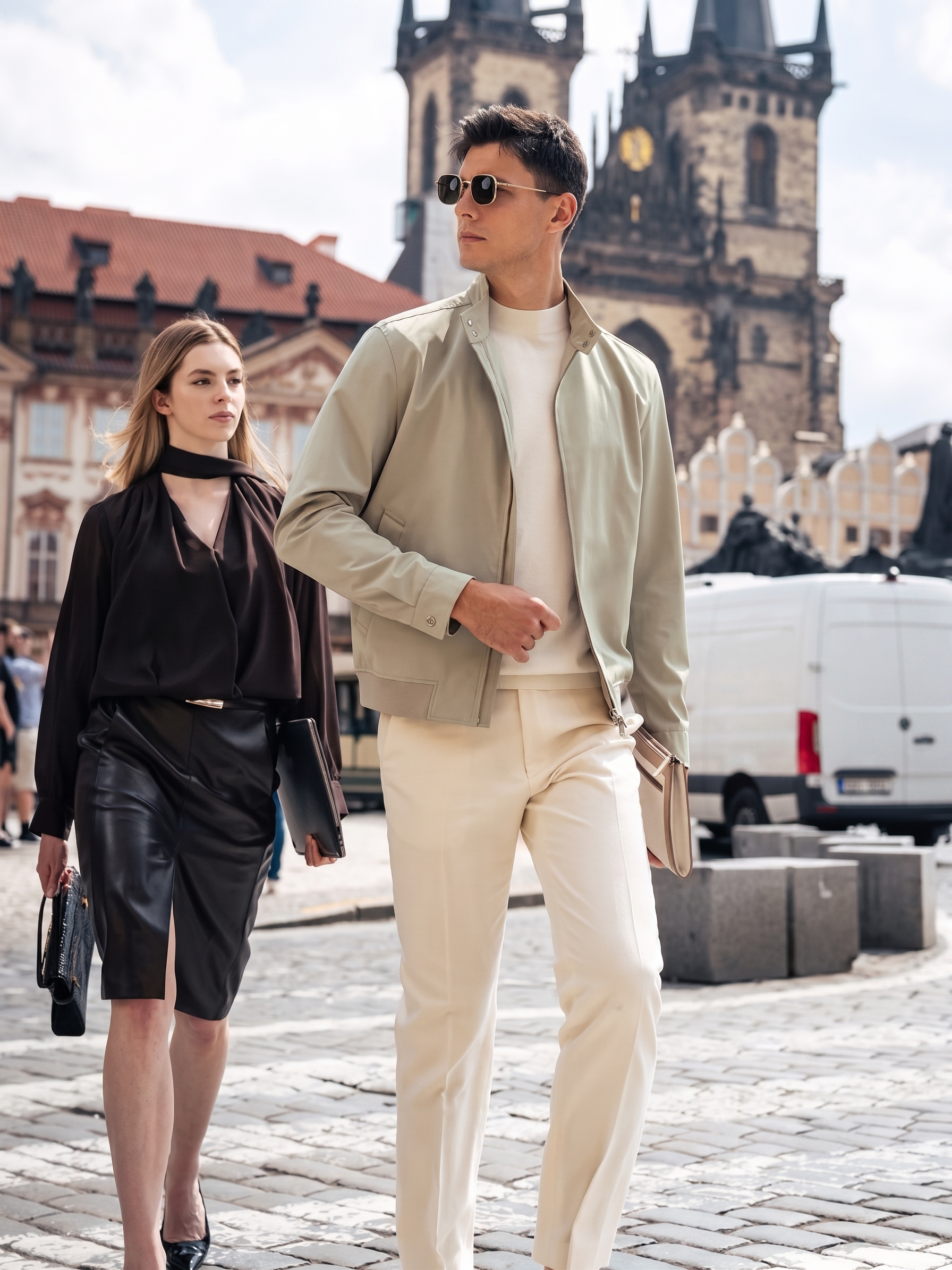 Fine Woven Smooth Fabric Gentleman Office Jacket