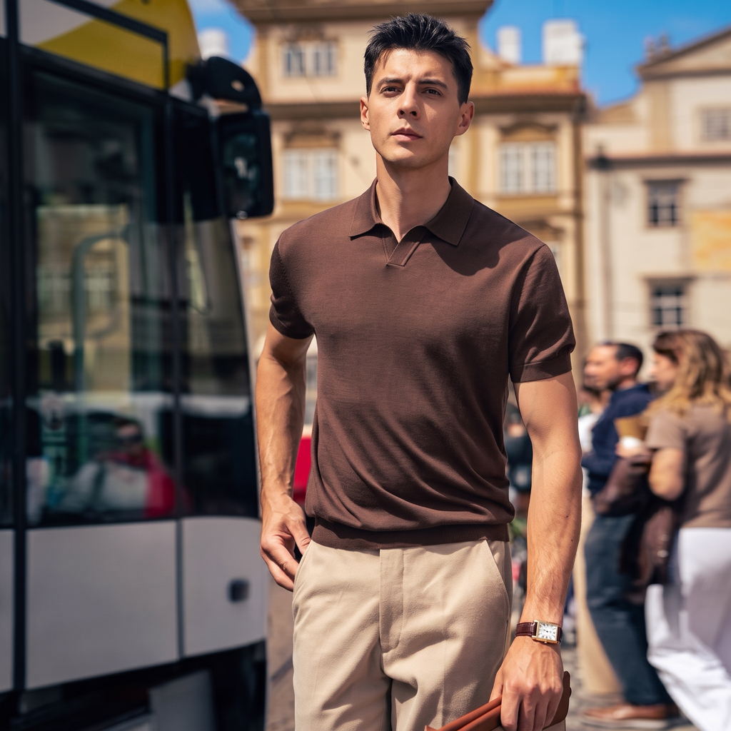 Tailored Minimalist Urban Polo