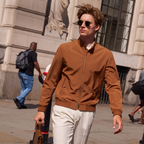 Classic Baseball Collar Multi-Scene Light Business Jacket