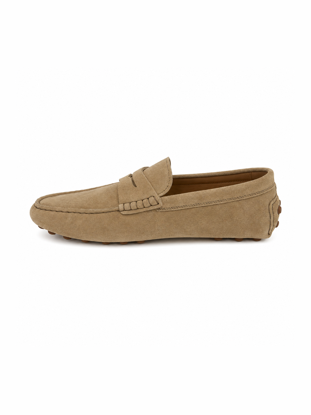 Suede Driving Loafers