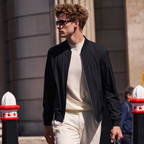 Classic Bomber Style Multi-Match Light Business Jacket