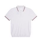 Contrast Trim Knit Polo