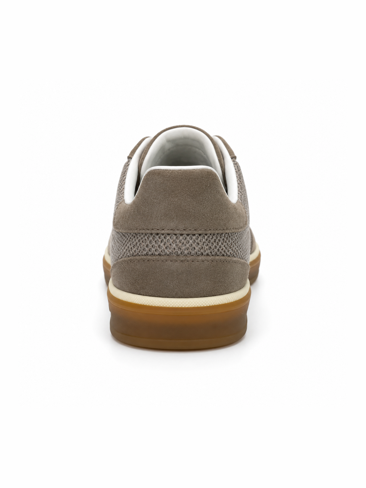 Contrast Suede Sneakers