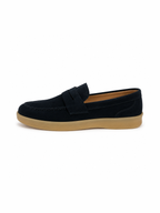 Elevated Suede Penny Loafers
