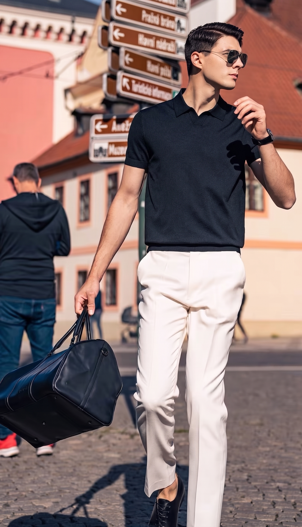 Tailored Minimalist Urban Polo