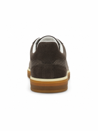 Contrast Suede Sneakers