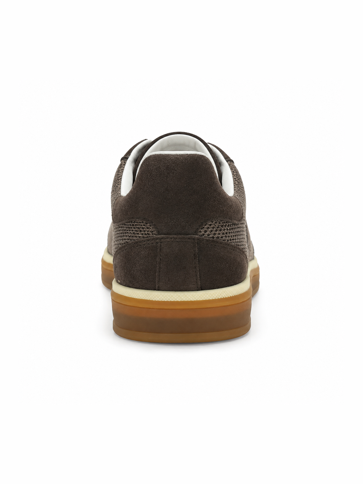 Contrast Suede Sneakers