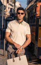 Wrinkle-Resistant Knit Polo
