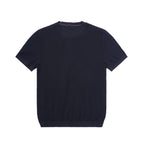Textured Knit Crewneck T-Shirt