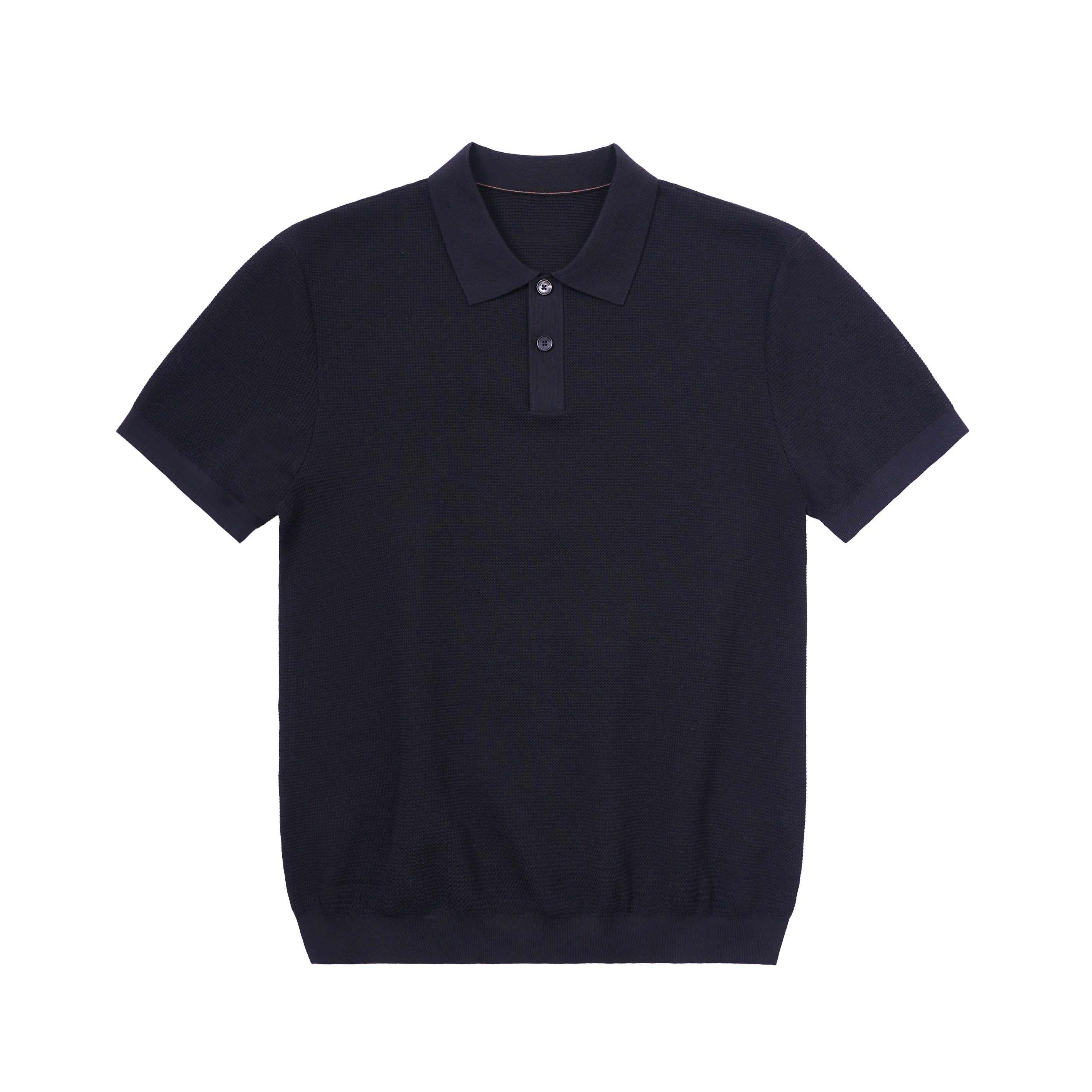 Casual Stretch Knit Polo