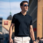Wrinkle-Resistant Knit Polo