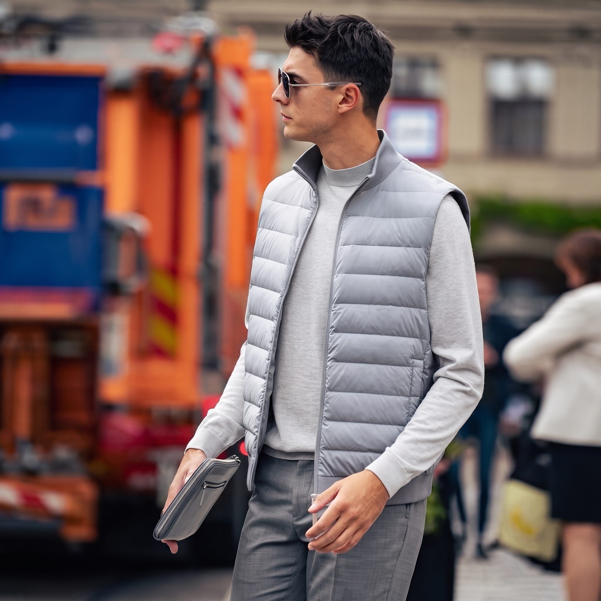 Windproof Warm All-Season Layering Down Vest