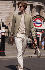 Classic Bomber Style Multi-Match Light Business Jacket