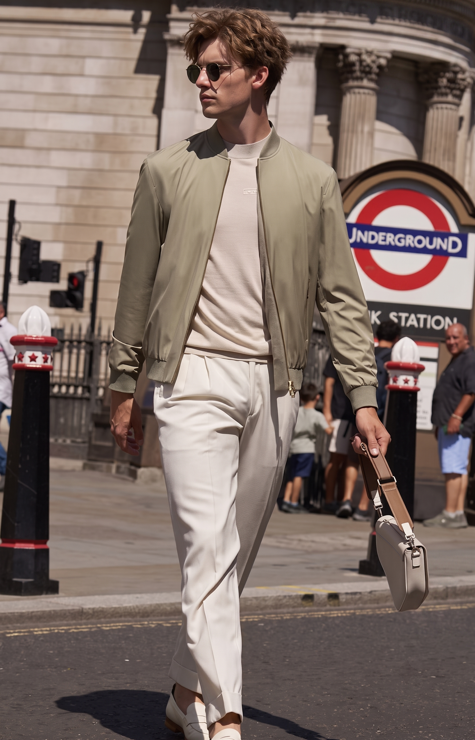 Classic Bomber Style Multi-Match Light Business Jacket