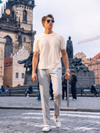 Minimal Textured Quiet Luxury Urban T-Shirt
