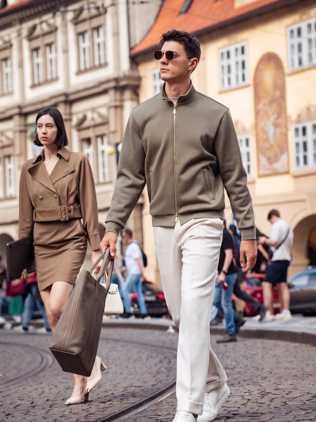 Clean Plain Front Versatile Zip Knit Jackets