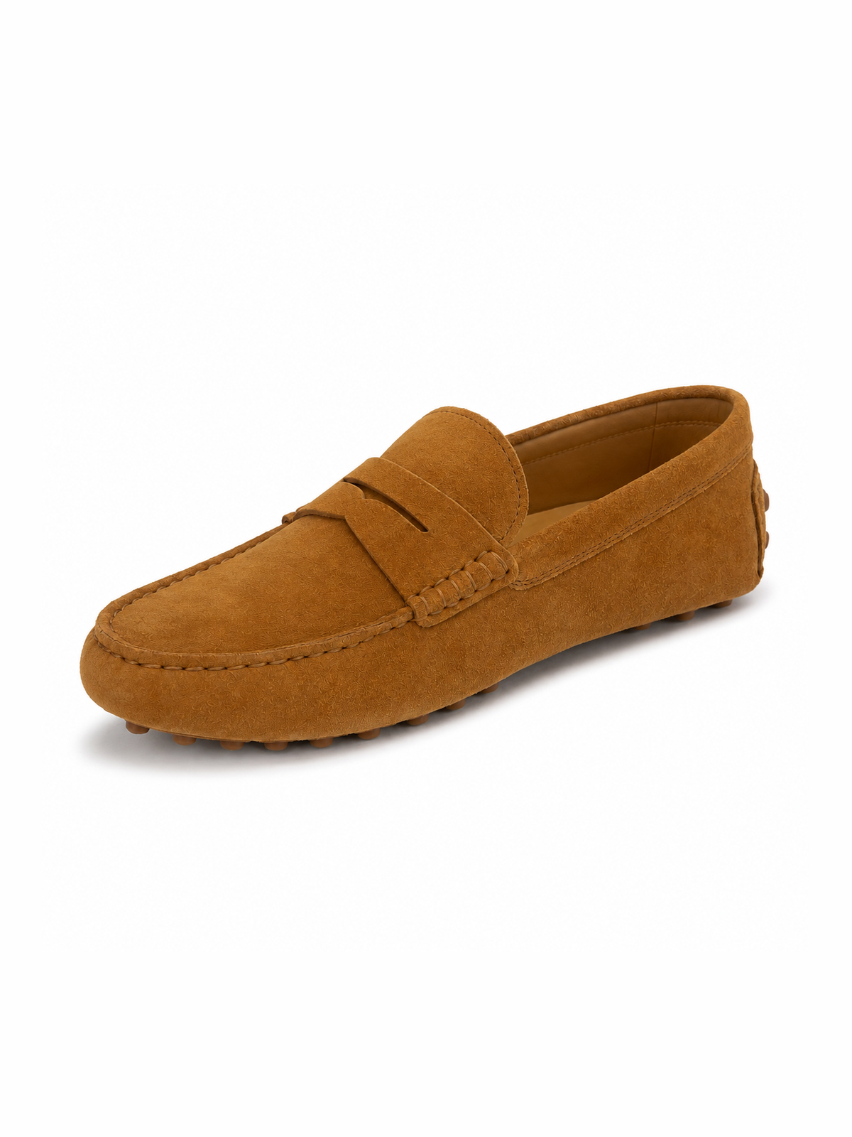 Suede Driving Loafers