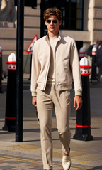 Classic Baseball Collar Multi-Scene Light Business Jacket