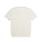Textured Knit Crewneck T-Shirt