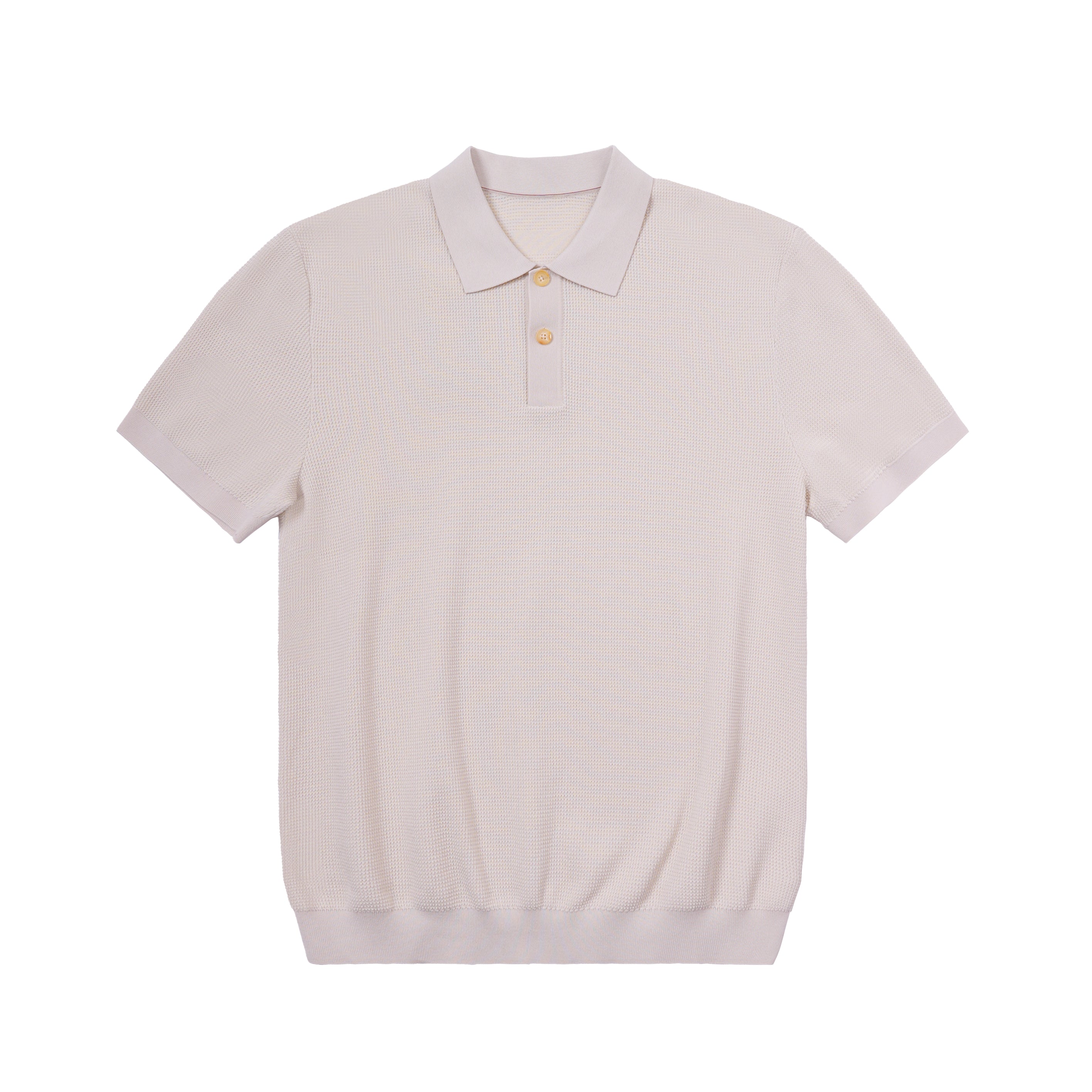 Casual Stretch Knit Polo