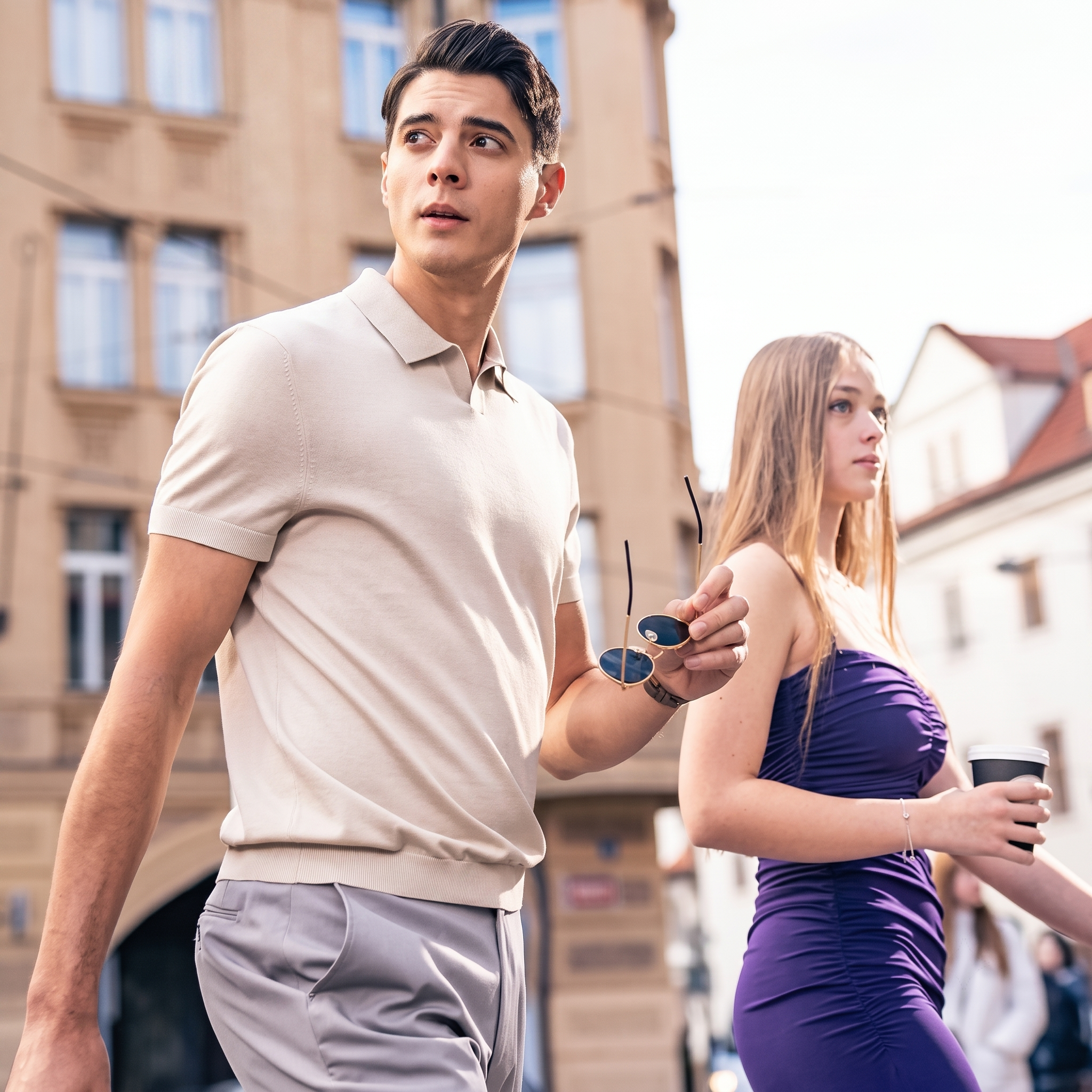 Tailored Minimalist Urban Polo