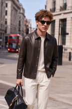 Lambskin Shirt Jacket