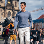 Slim Fit All-Season Basic Wool Sweater